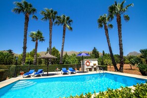 Pool - PANTINA. 2 Bedroom villa near Pollensa (Pollensa)