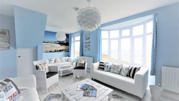 TV, fireplace, DVD player