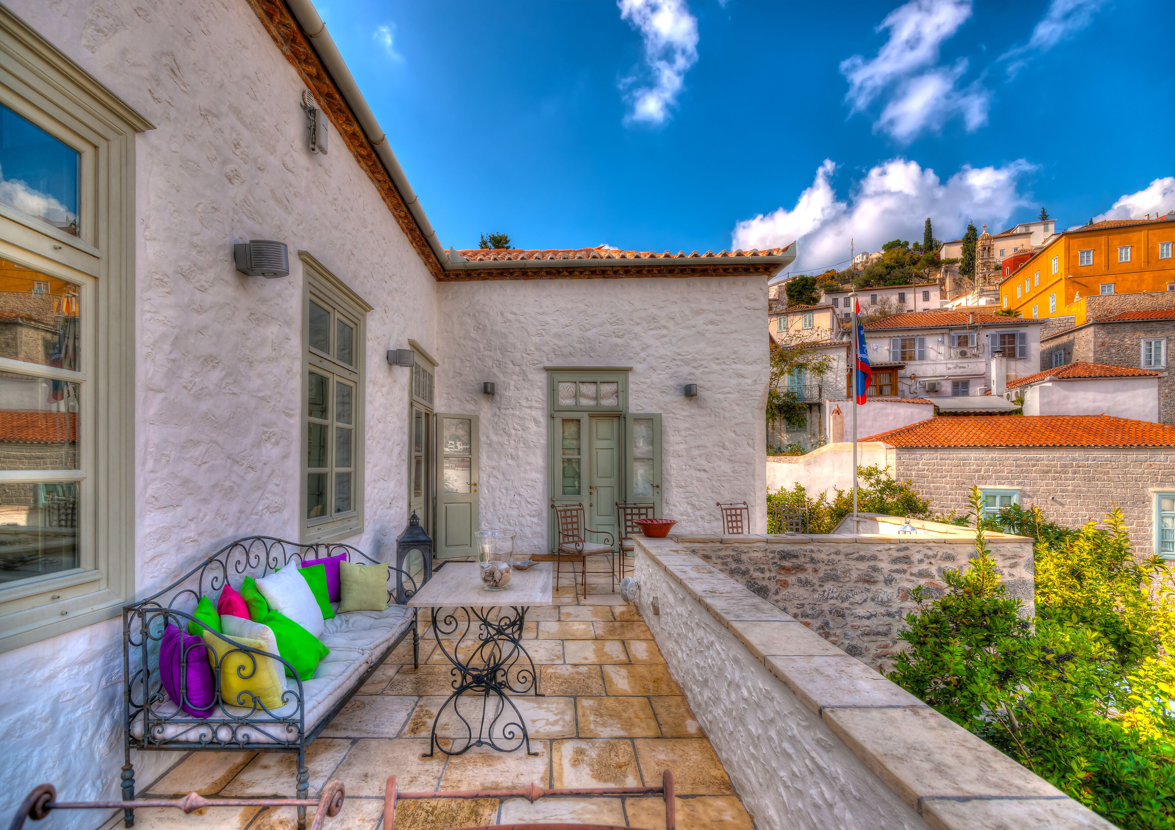 Façade de l’hébergement