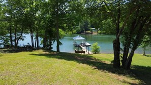 Property grounds - Welcome to our lake house in this "tranquil cove" on Lake Chatuge (Hiawassee)