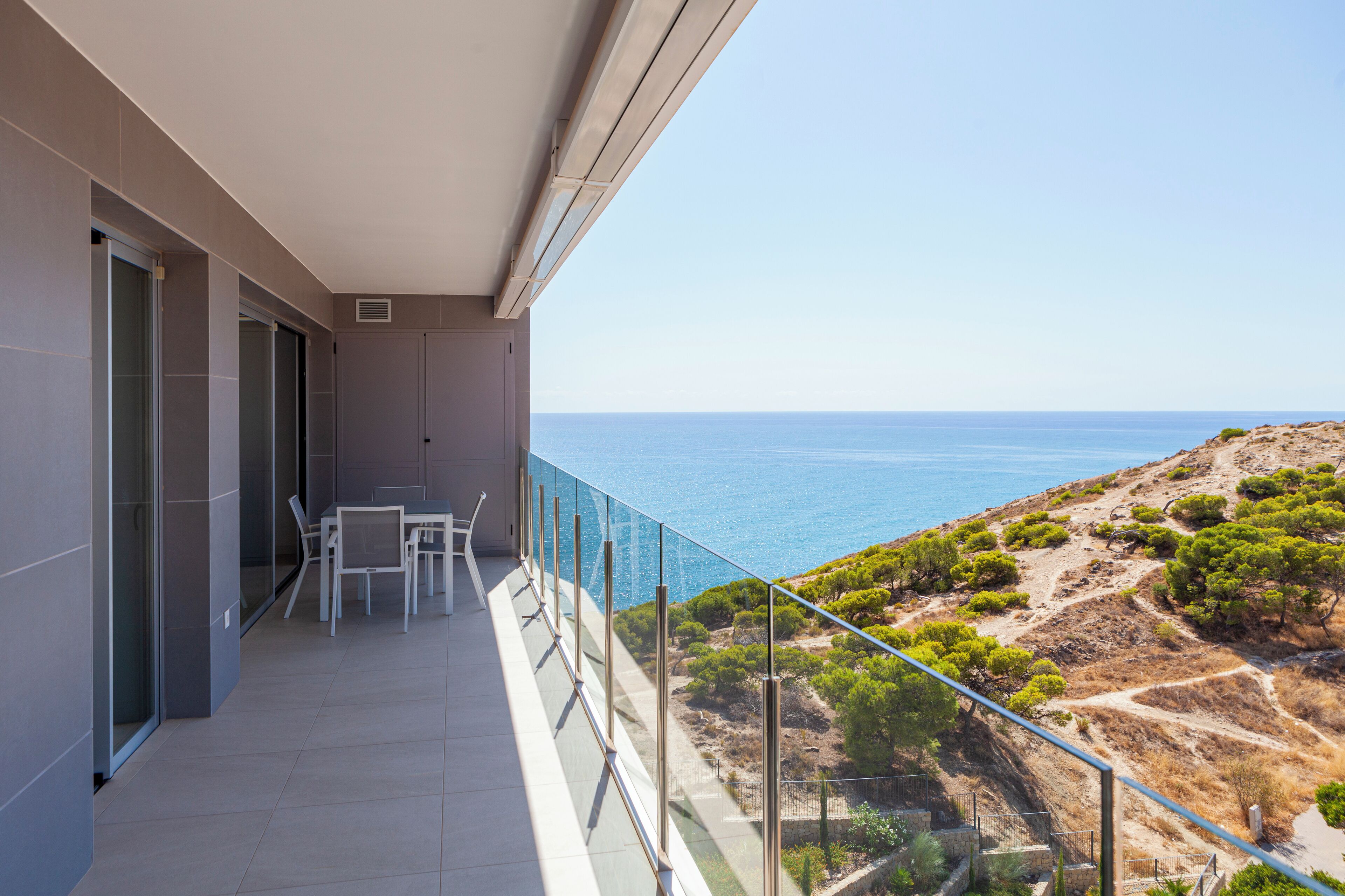 Penthouse, 3 chambres, bain à remous, vue mer | Terrasse/Patio