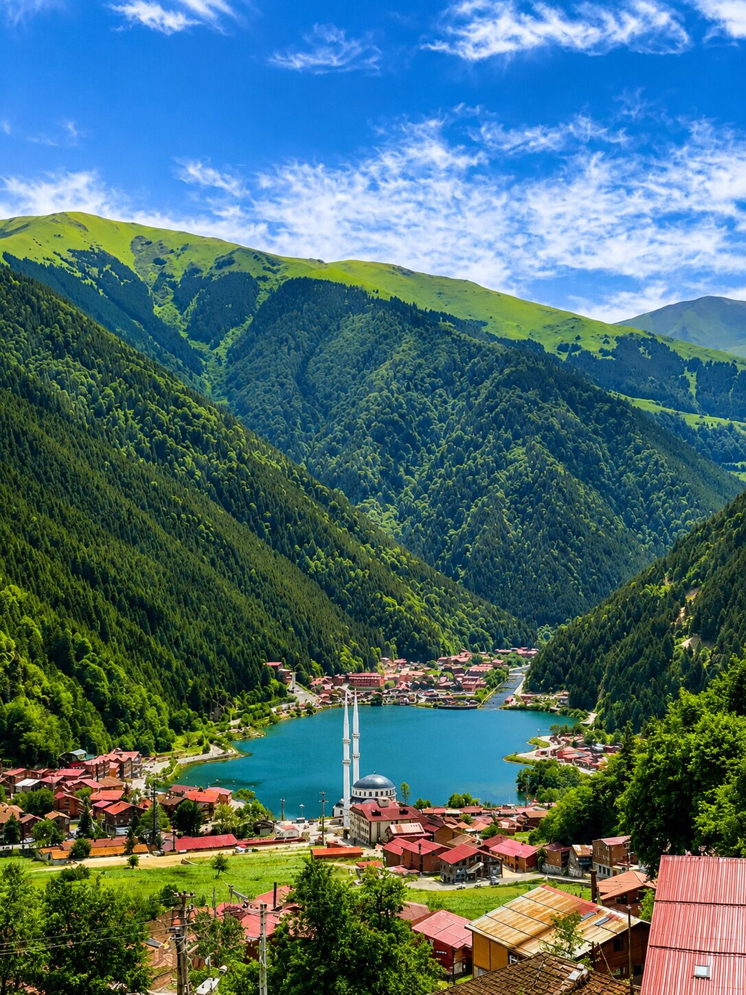 湖景