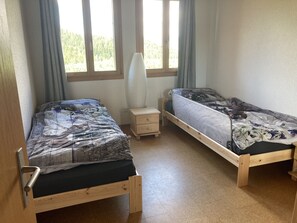 3 bedrooms, iron/ironing board, free WiFi, bed sheets