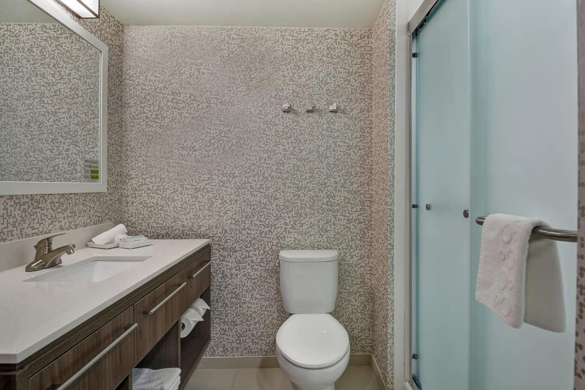 Regadera en el baño