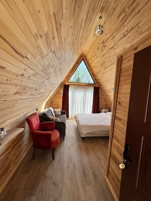 Bungalow Standard | 1 chambre, draps en coton égyptien, literie de qualité supérieure