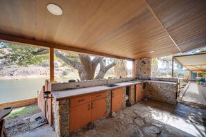 Property grounds - Rustic & Western House on Lake - Swim & Fish! (Llano)