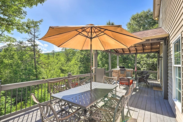 Pisgah Forest Vacation Rental | 4BR | 2.5BA | Step-Free Access | 2,252 Sq Ft