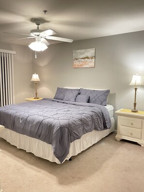 3 bedrooms, iron/ironing board, travel crib, free WiFi