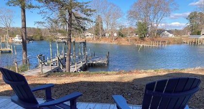 Private, Waterfront, Ultra-clean, Pet friendly, Kayaks, Canoe, Firepit, more!