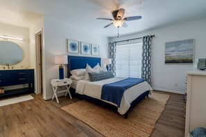 1 多间卧室、熨斗/熨衣板、免费 WiFi、床单