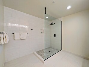 Hair dryer, towels