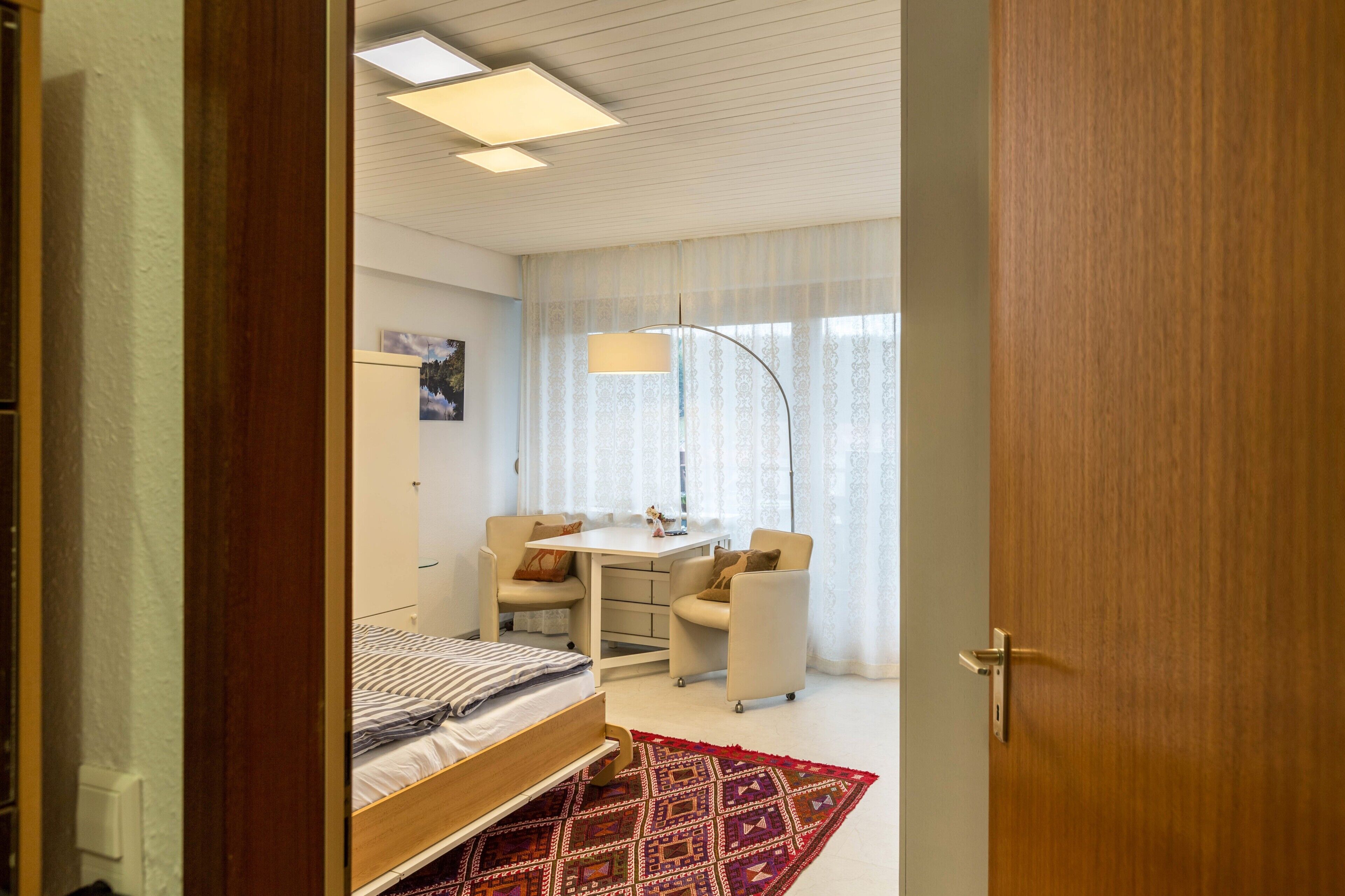 1 quarto, Wi-Fi de cortesia, roupa de cama