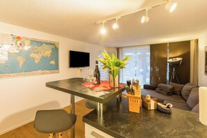 Interior - Apartment “Mathilde Wohnung Unten” in Rural Area near Lake Constance with Wi-Fi (Engen)