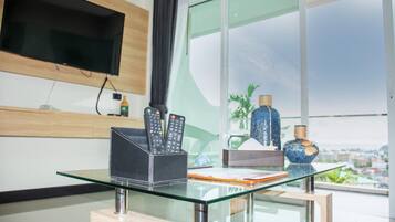 49-inch LED TV with satellite channels, TV