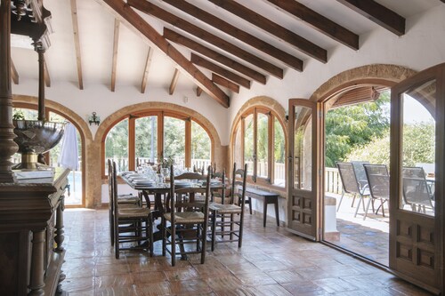 Large and classic villa  with private pool in Javea, Costa Blanca, Spain for 6 persons