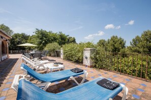 Outdoor dining - Large and classic villa  with private pool in Javea, Costa Blanca, Spain for 6 persons (Javea)