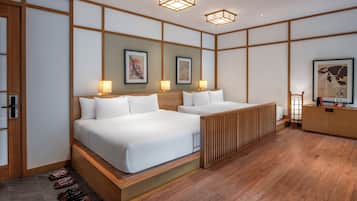 Kamar Premium, 1 Tempat Tidur King | Minibar, brankas, meja kerja, dan tirai kedap cahaya