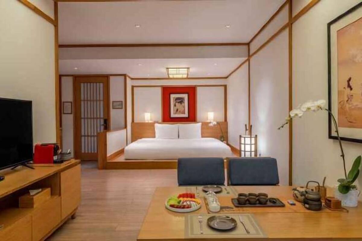 3 habitaciones, minibar y caja de seguridad en la habitación