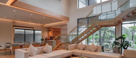 Premium Villa, 4 Bedrooms | Living area