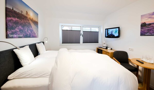 1 slaapkamer, een kluis op de kamer, wifi, beddengoed