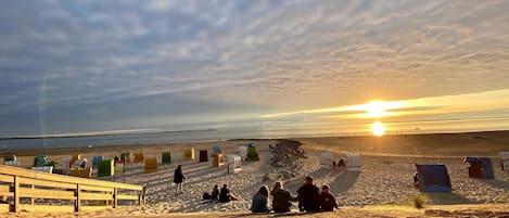 Tæt på stranden