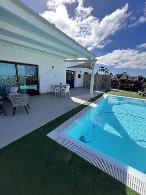 Beheizter Pool