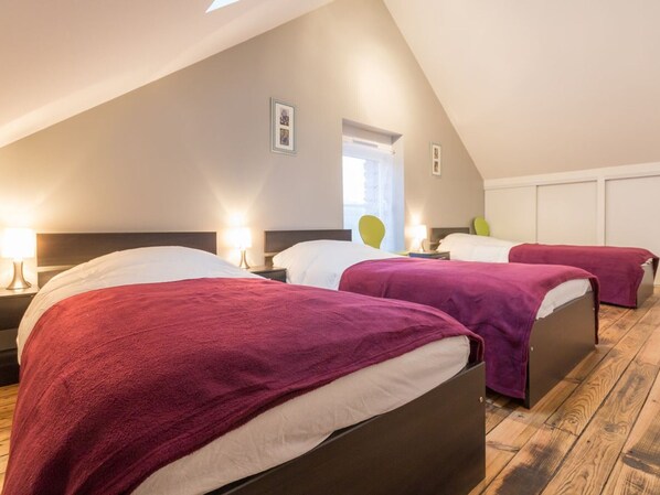 3 bedrooms, free WiFi