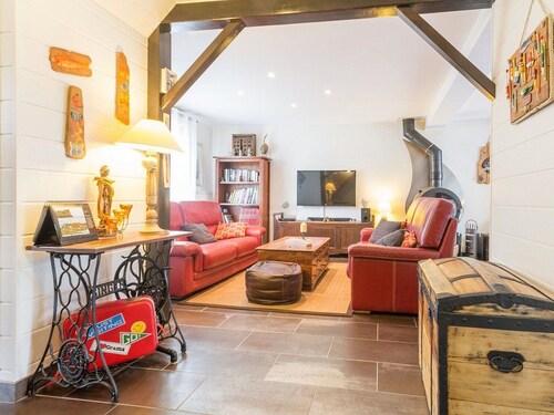 Maison cosy à Guérande, proche cité médiévale, avec jardin, terrasse, fibre et home cinéma.