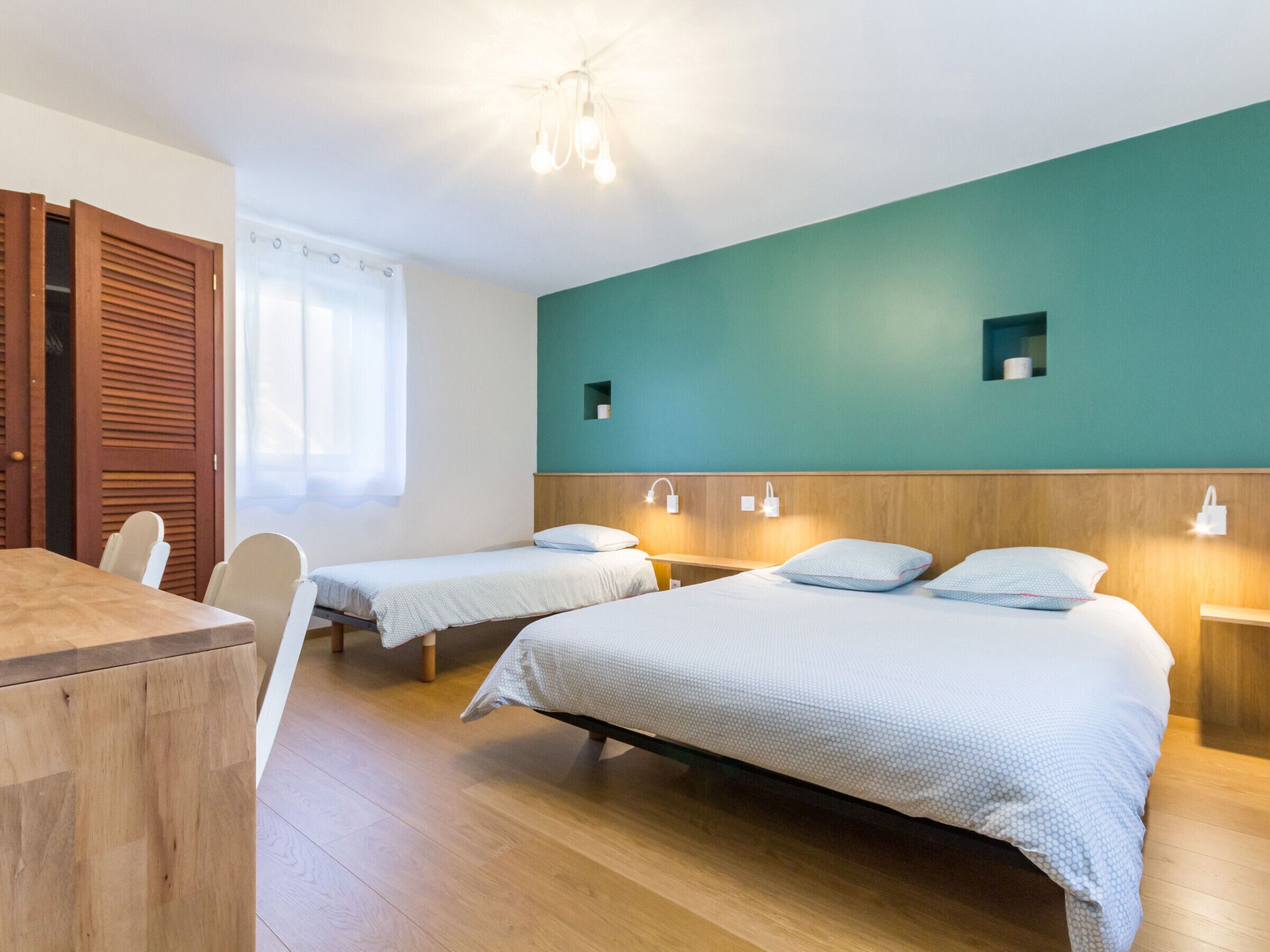 3 chambres, Wi-Fi gratuit, draps fournis