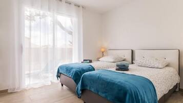 3 chambres, Wi-Fi gratuit, draps fournis