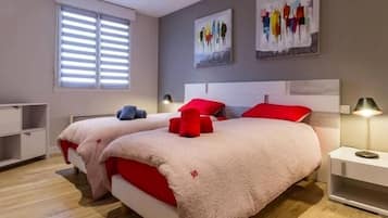 1 chambre, Wi-Fi gratuit, draps fournis