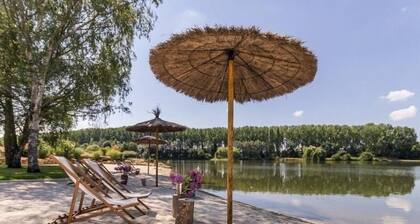 Villa Contemporaine avec Spa, Sauna, Piscine et Île Privative près de Nantes