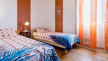 2 slaapkamers, gratis wifi, beddengoed