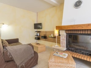 TV, DVD player, stereo