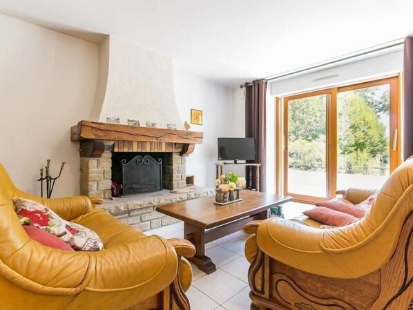 TV, fireplace, ping pong