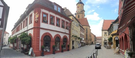 Fassade der Unterkunft