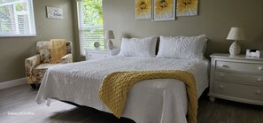 4 bedrooms, iron/ironing board, free WiFi, bed sheets