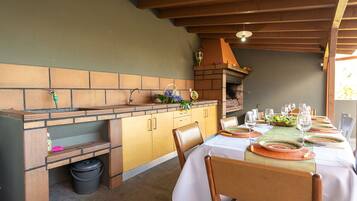 Opções para refeição ao ar livre