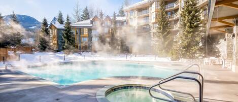 Una piscina climatizada