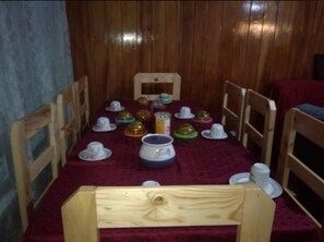 Daily local cuisine breakfast (USD 2 per person)