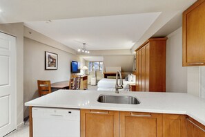 Iron/ironing board, internet, bed sheets, wheelchair access