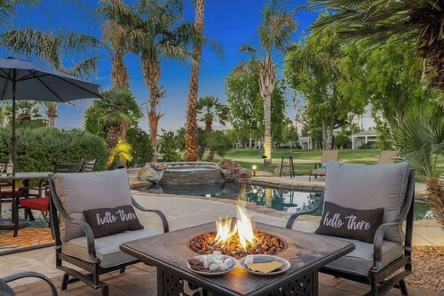 Desert Hideaway Private Pool Spa Firepit 3Br