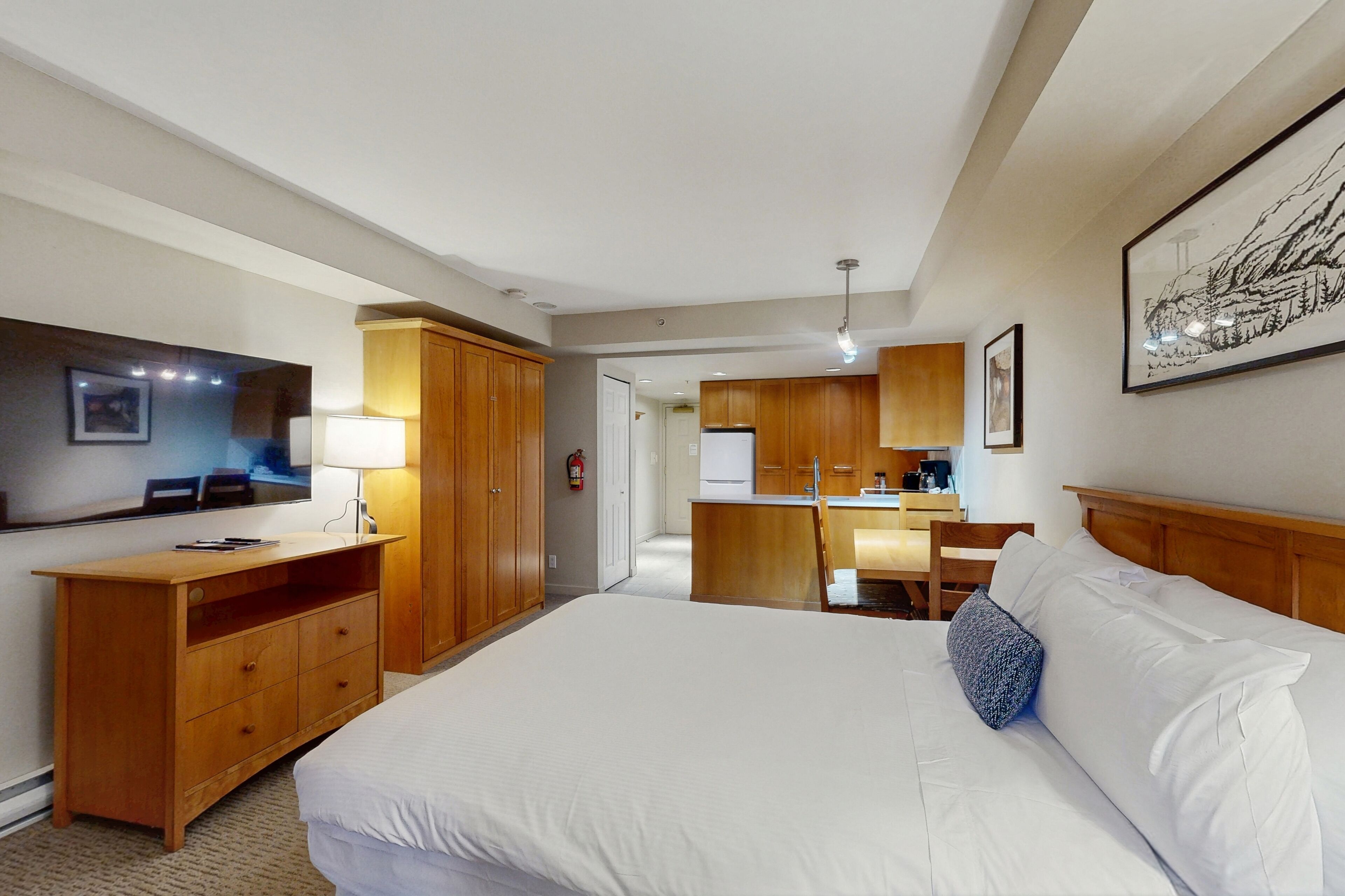 Iron/ironing board, internet, bed sheets