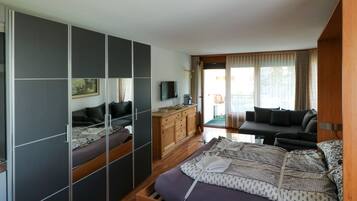 Studio 207 Luterbacher (Cleaning Fee 70 CHF) | Wi-Fi gratis dan seprai linen
