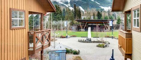 Enceinte de l’hébergement