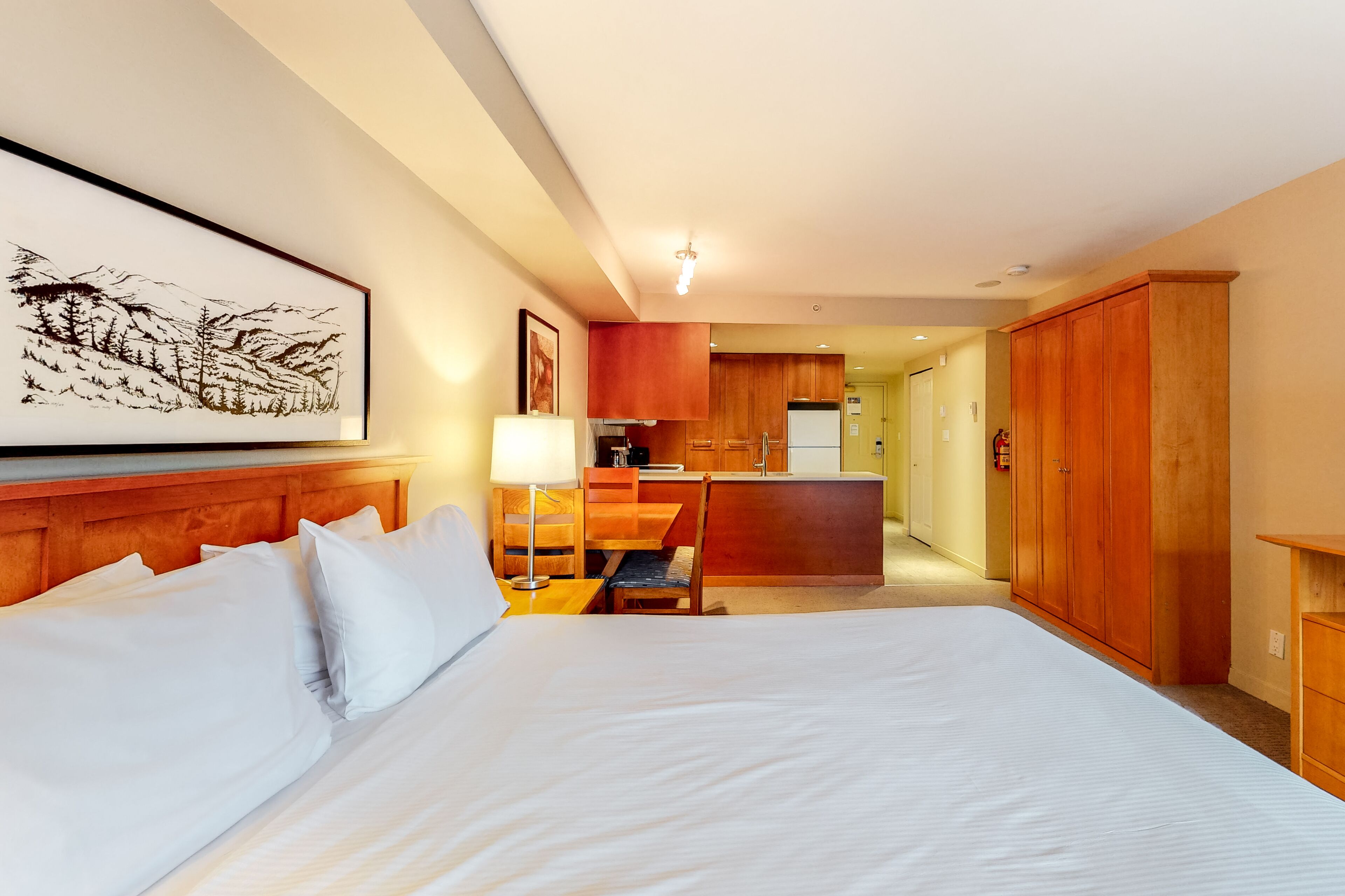 Ferros/tábuas de passar roupa, Wi-Fi, roupa de cama