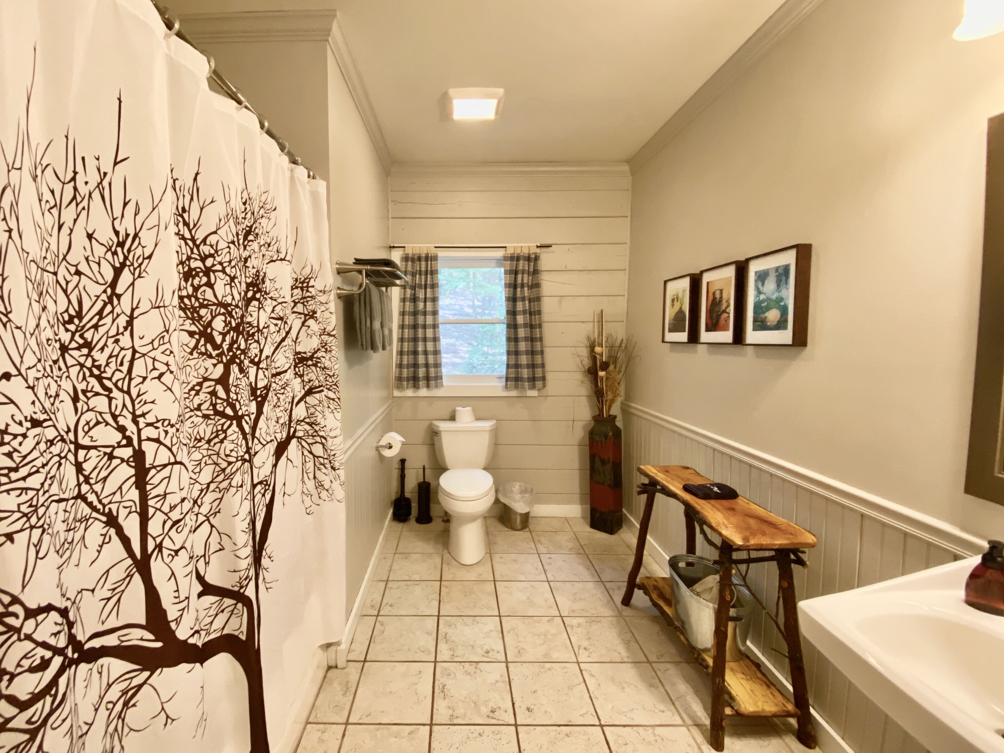 Suihkun ja ammeen yhdistelmä, hiustenkuivaaja, pyyhkeet, saippua