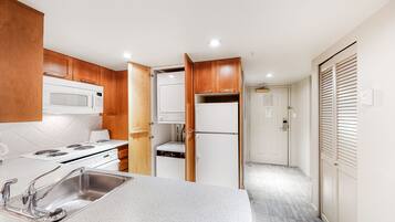 Microondas, horno, placa de cocina, lavavajillas