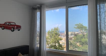 Private 5 Star Bed&SEA View in CityCentre-NTFLX★ room 21