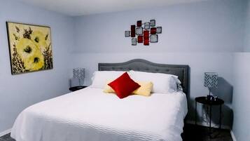 3 chambres, fer et planche Ă repasser, Wi-Fi, draps fournis